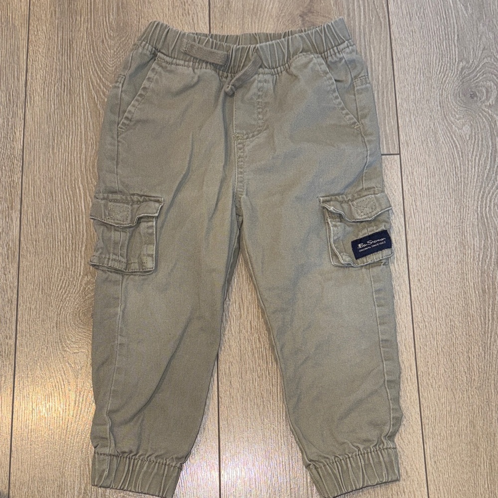 Ben Sherman Kids Olive Cargo Joggers